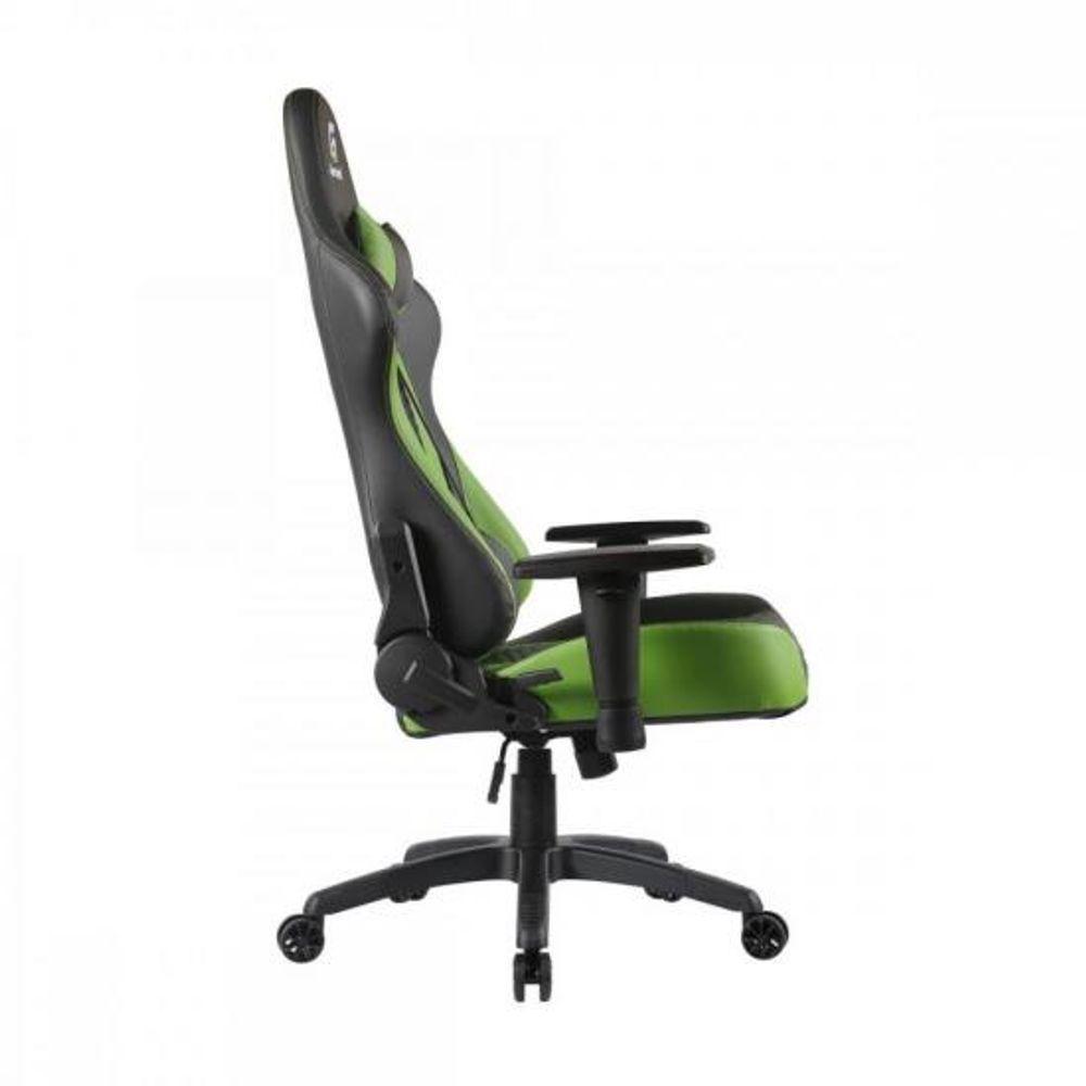 Miniatura Cadeira Gamer Fortrek Cruiser Preta-verde