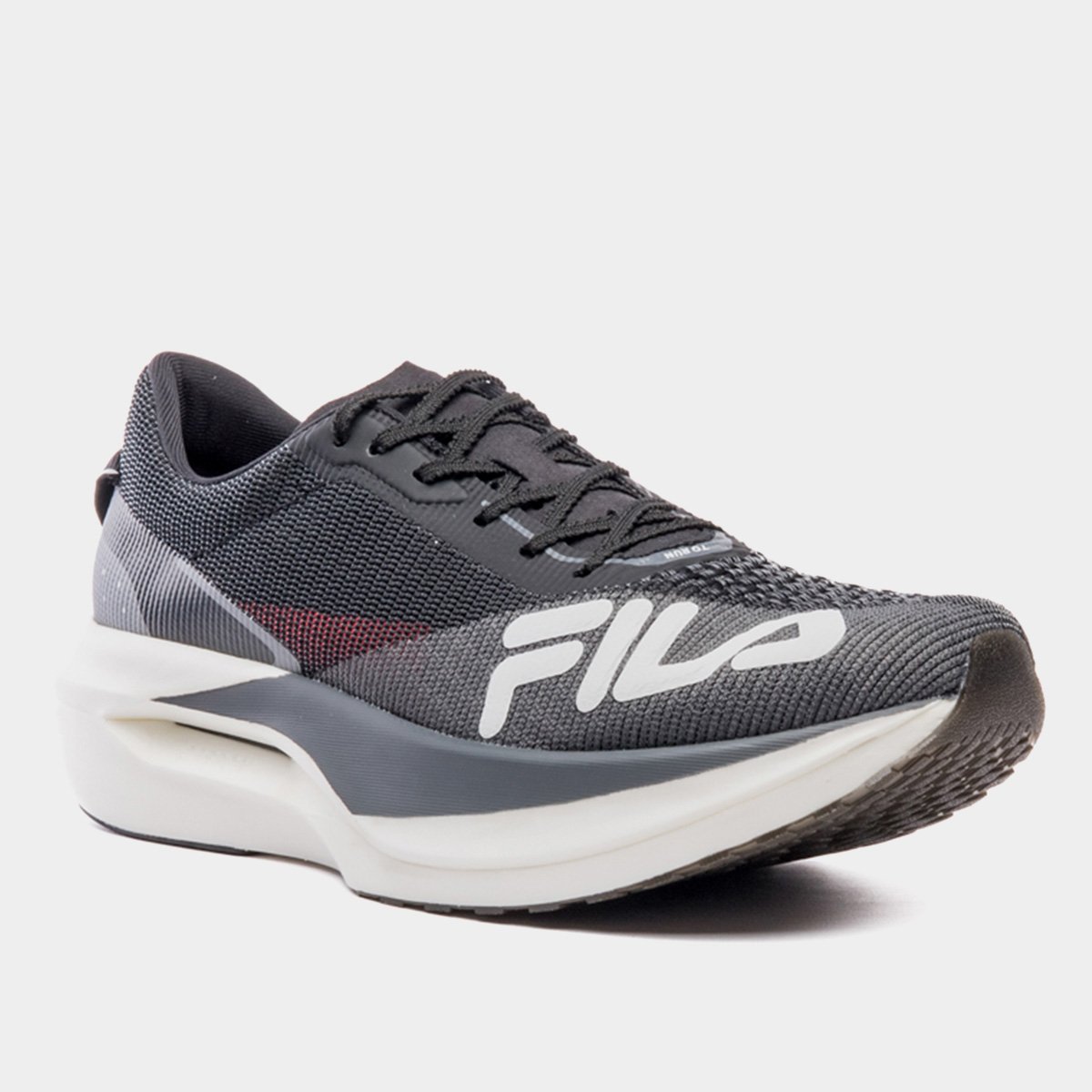 Miniatura Tênis Fila Racer Carbon 3 Masculino Preto+Cinza - 38