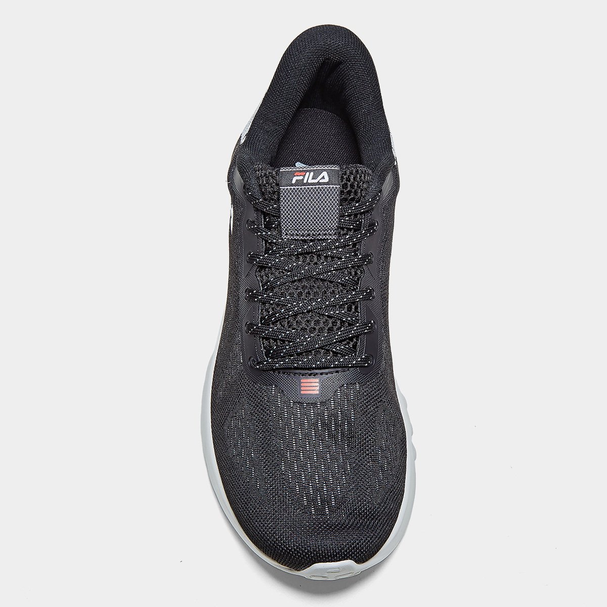 Miniatura Tênis Fila Fulltime Masculino Preto+Chumbo - 40