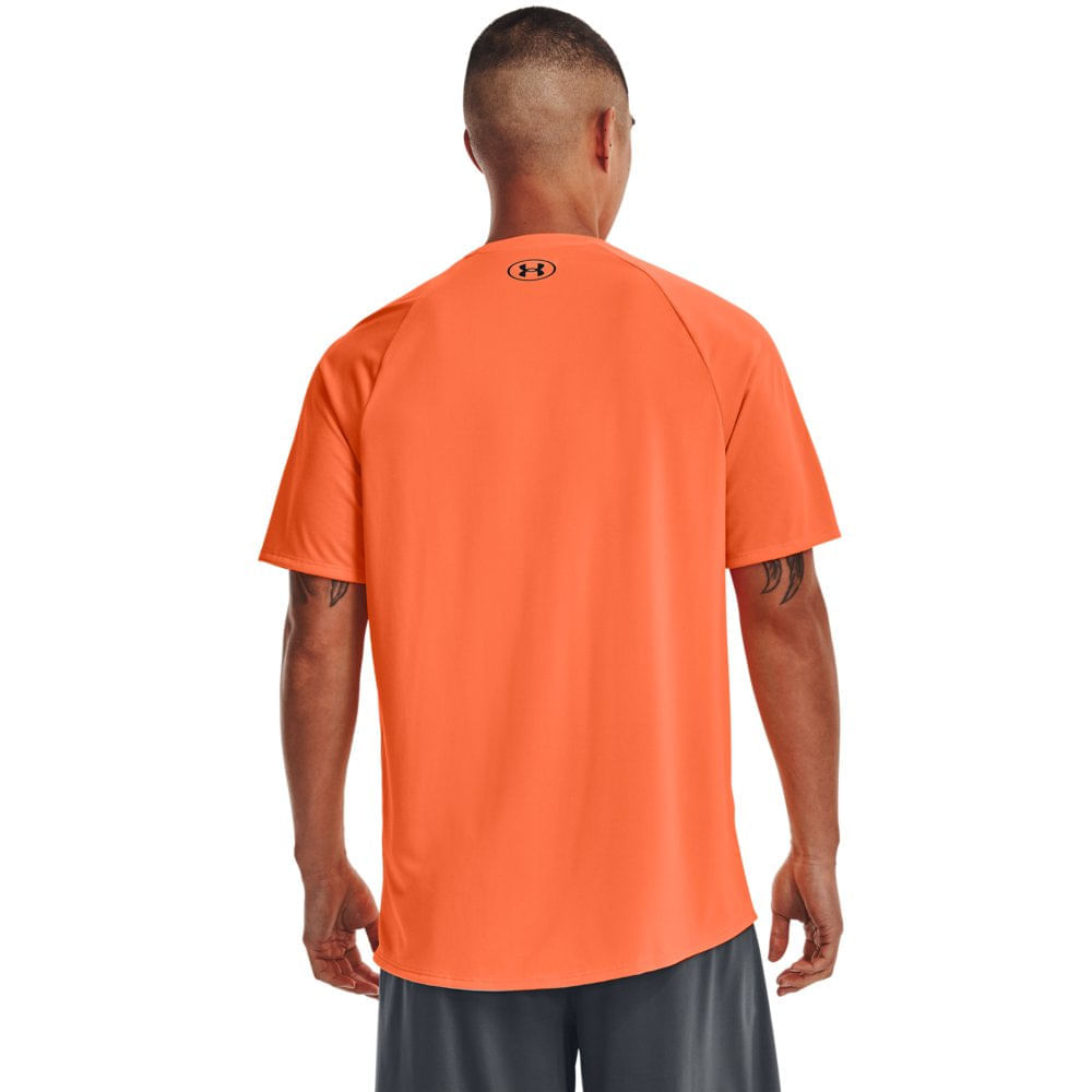 Miniatura Camiseta de Treino Masculina Under Armour Tech 2.0 2GG Laranja