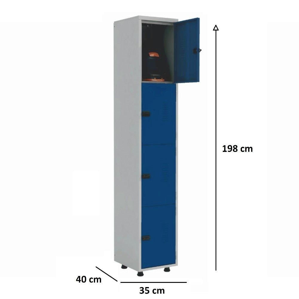Miniatura Armário Roupeiro Aço 12 Portas Academia Guarda Volume Trinco