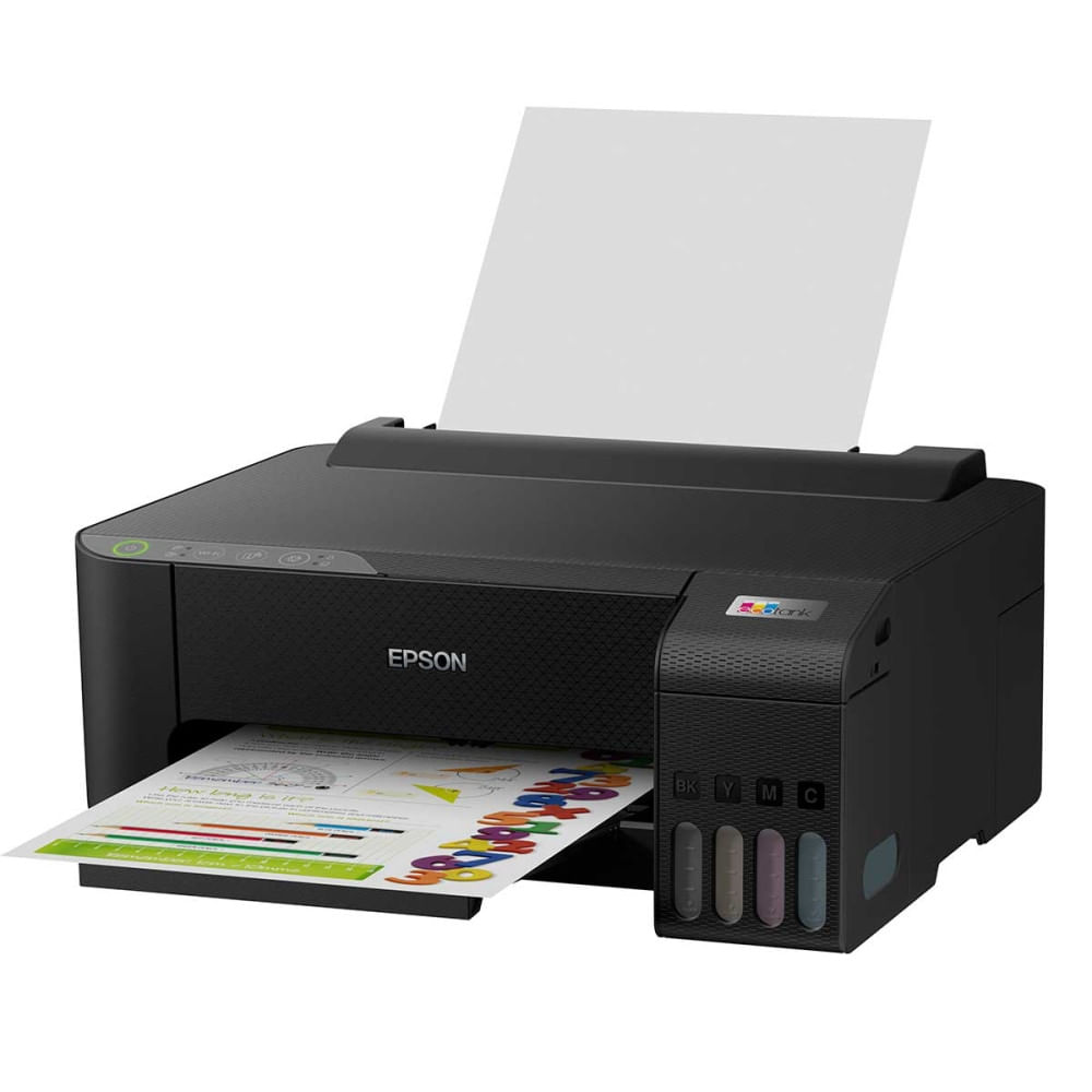 Miniatura Impressora Epson EcoTank L1250 Tanque de Tinta Colorida Wi-Fi Preto - Bivolt