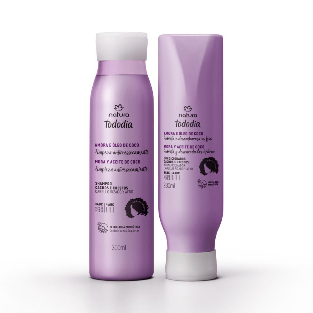 Miniatura Kit Tododia Amora e Óleo de Coco - Shampoo e Condicionador Kit Natura Tododia Amora e Óleo de Coco - Shampoo e Condicionador