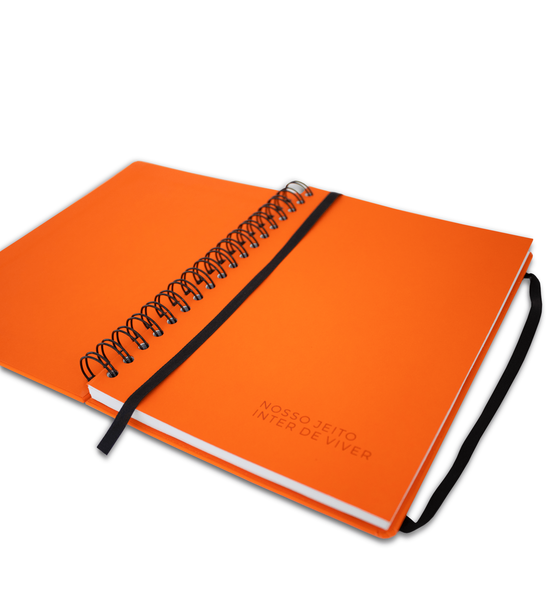 Miniatura Caderno Interpig Laranja