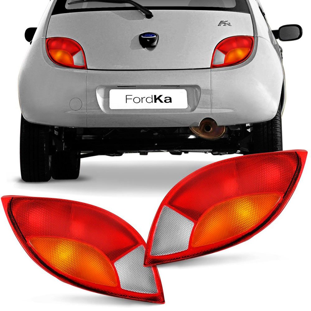 Miniatura Lanterna Traseira Ford Ka Tricolor 1997/2001 Lado Direito