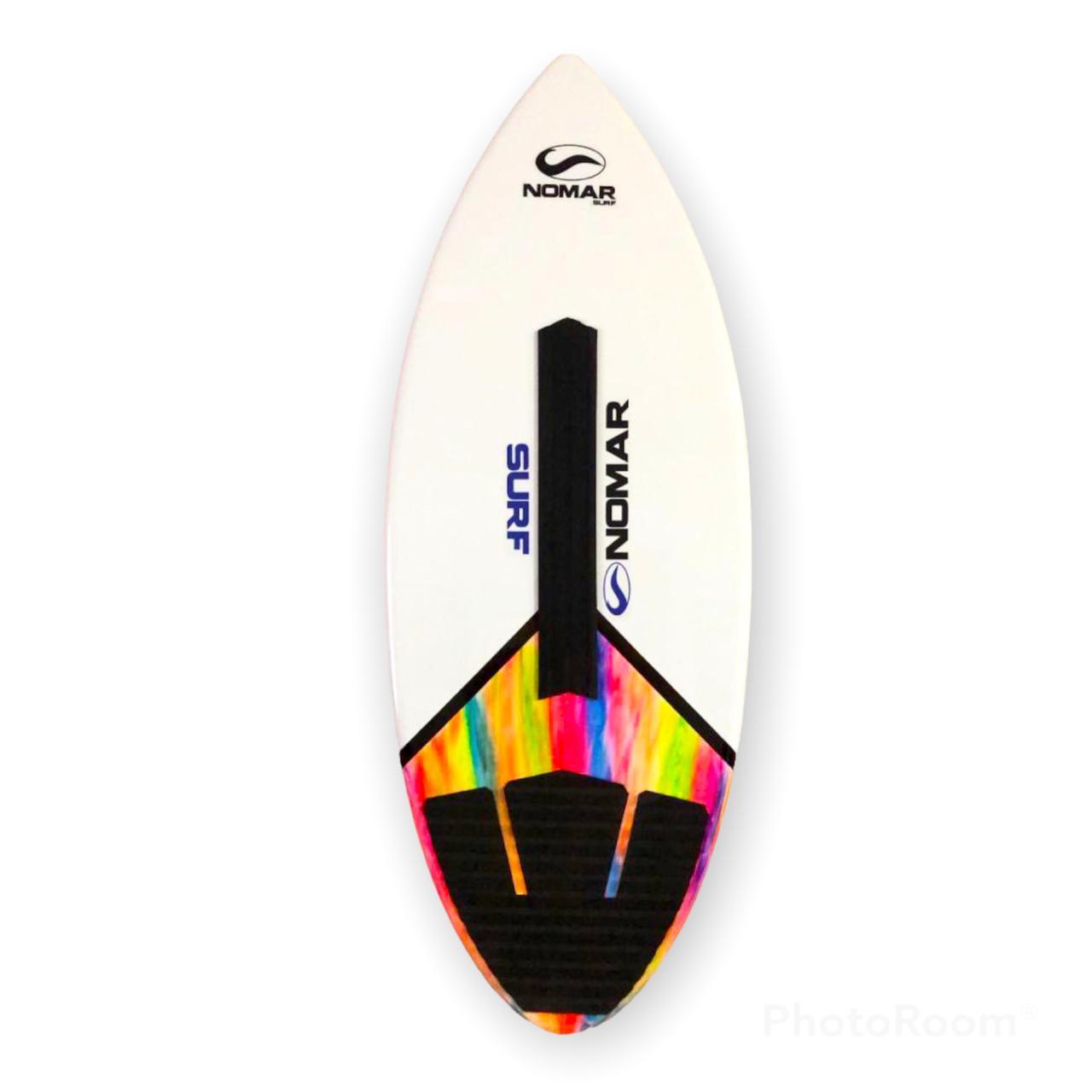 Miniatura Prancha De Skimboard Profissional 1,32 Tie Dye + Capa