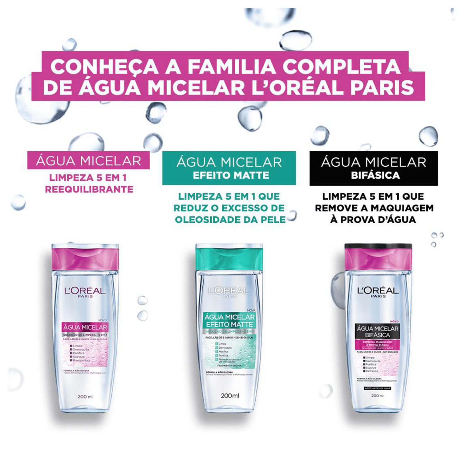 L'oréal Paris Dermo Expertise Bifásica - Água Micelar 200ml