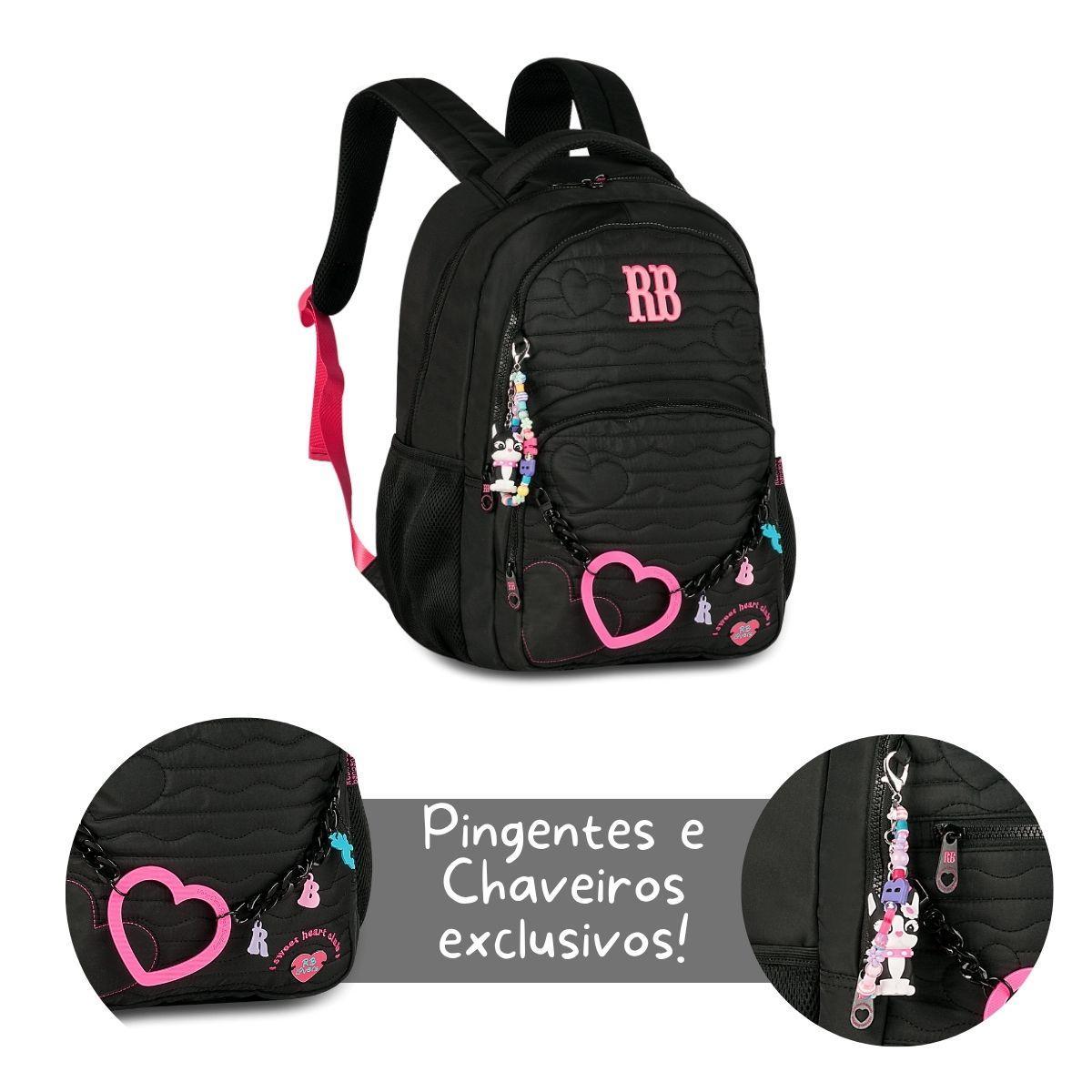 Miniatura Mochila Costas Escolar Rebecca Bonbon Bolsa Feminina Juvenil