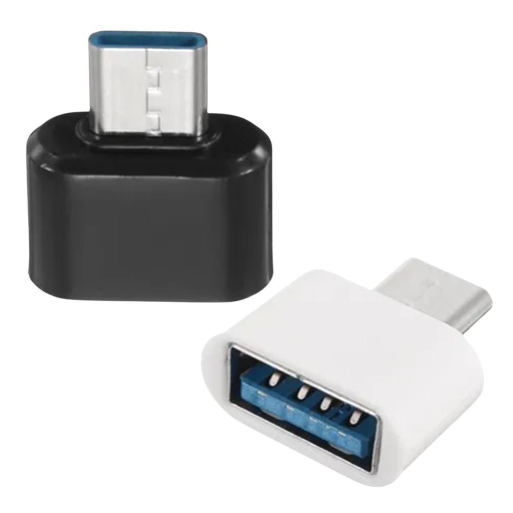 Miniatura Adaptador Celular Otg Usb Type C Notebook Entrada Qualidade