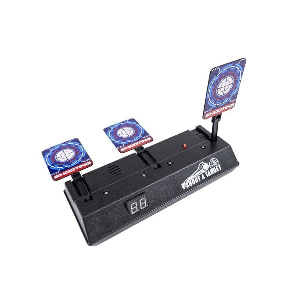 Miniatura Alvo Shoot Target 3 Alvos Eletrônico Para Airsoft - Ross
