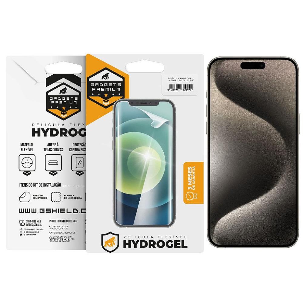 Miniatura Película para iPhone 15 Pro - Hydrogel Gamer Fosca - Gshield