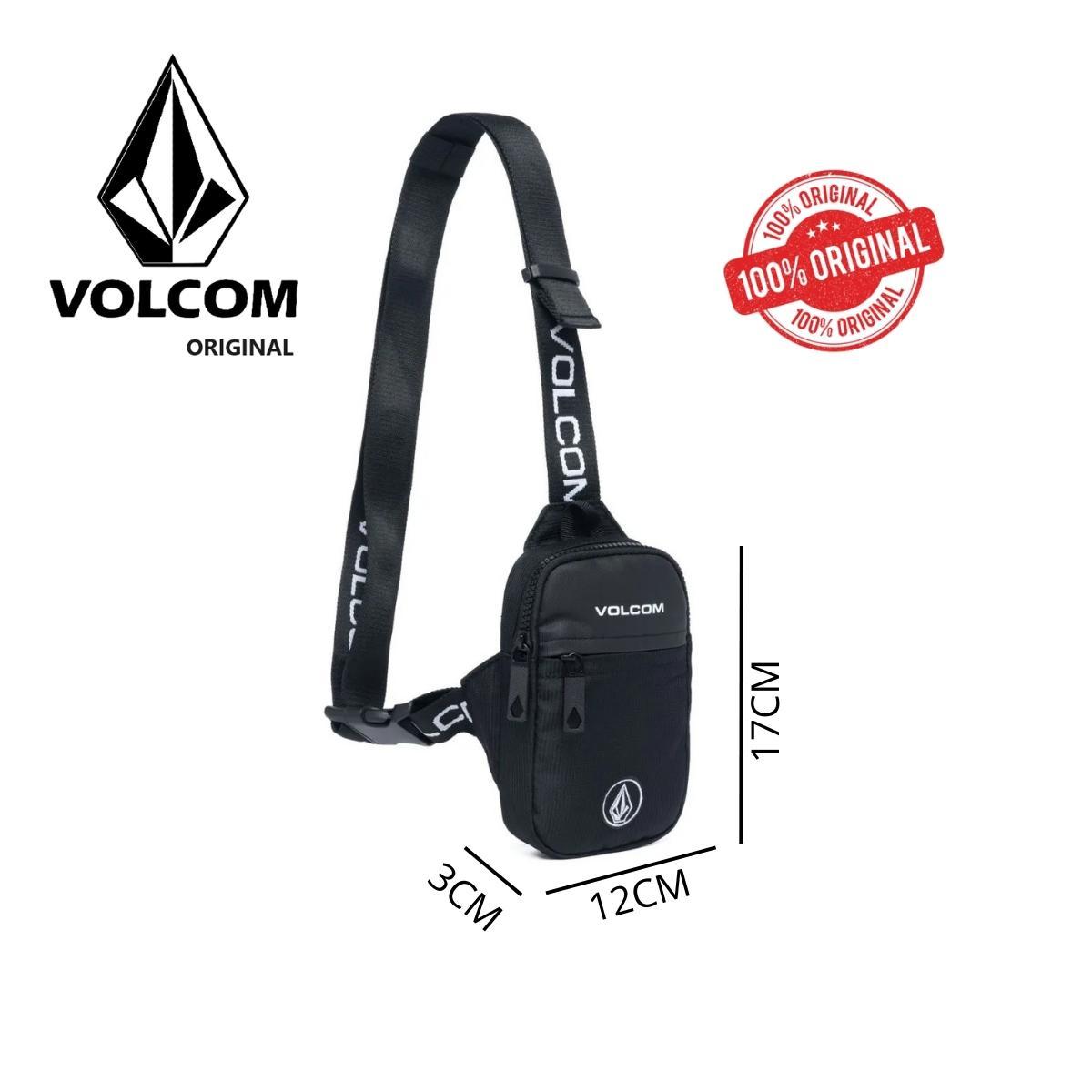 Miniatura Shoulder Bag Volcom Kick Fliptransversal Resistente Casual