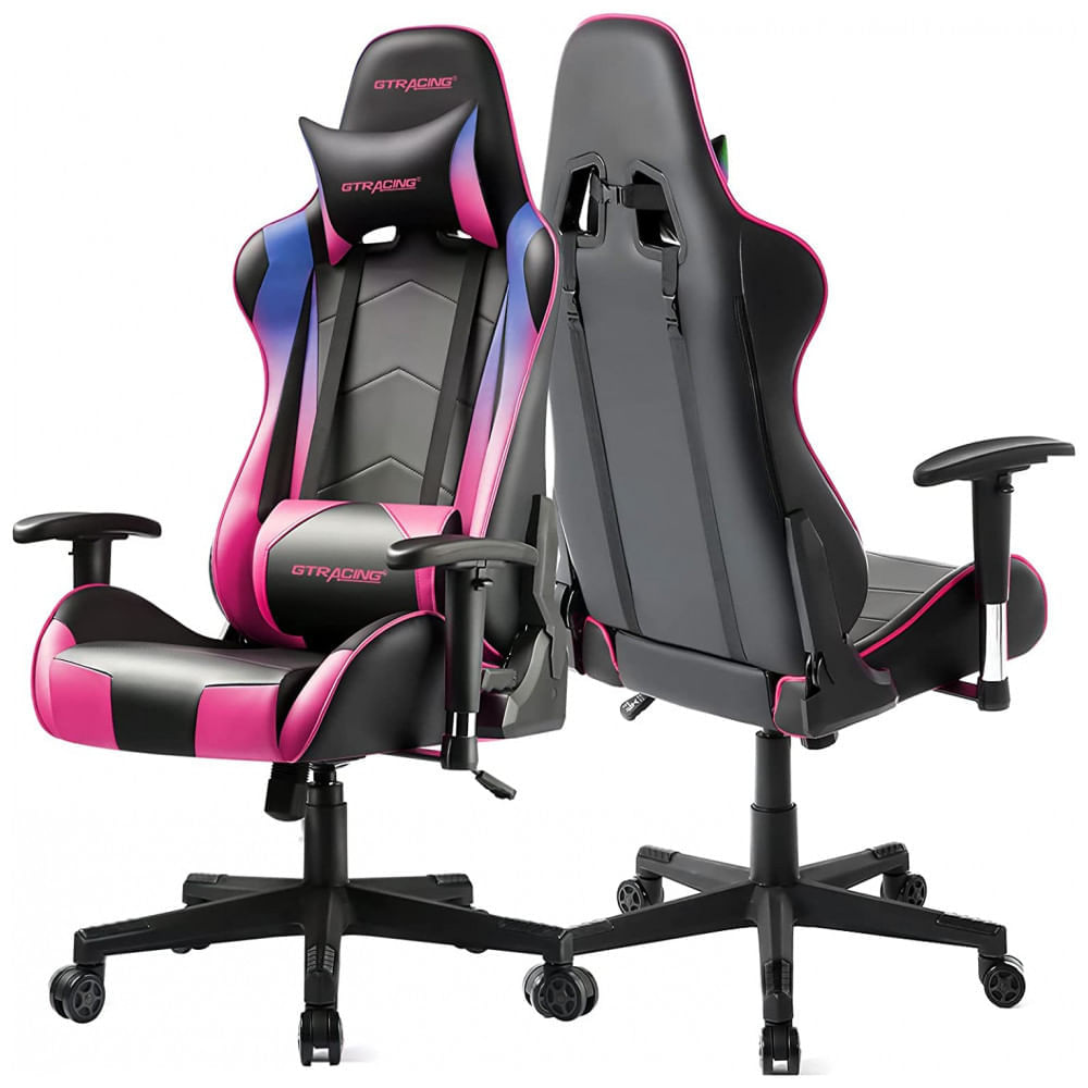 GTRACING Gaming Chair Racing Office Computer Ergonomic Video Game Chair Backrest and Seat Height Adjustable Swivel