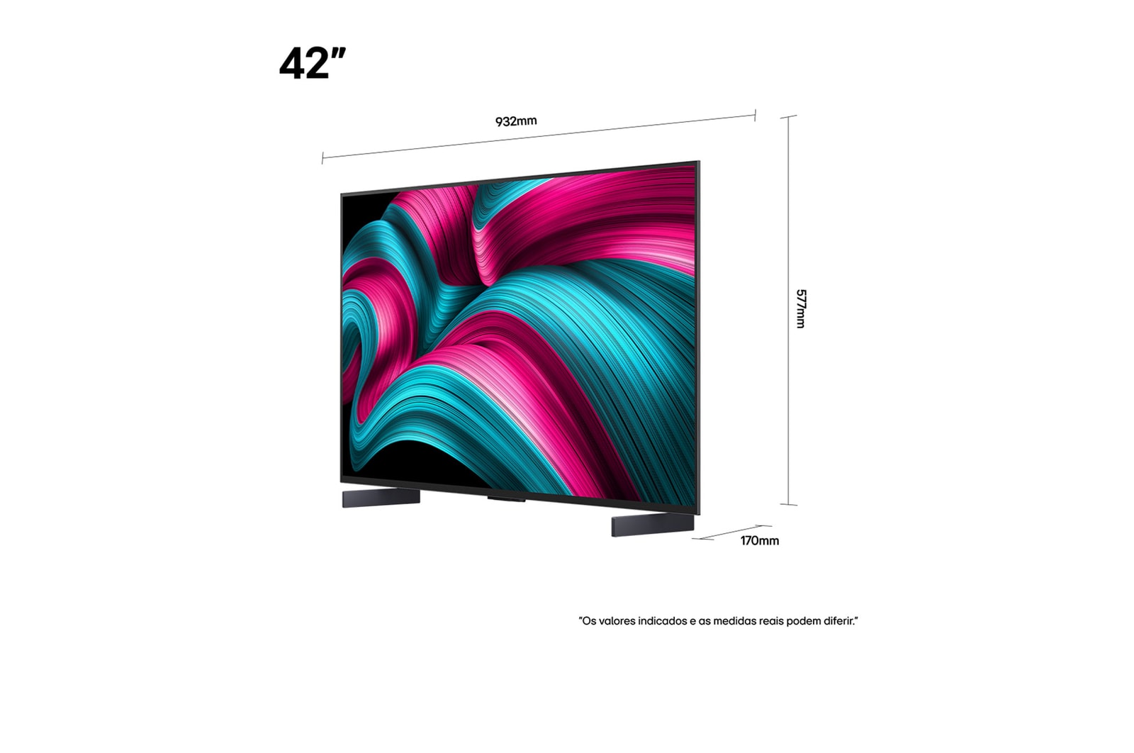 Miniatura Smart TV  LG  42" 4K OLED evo AI Gaming 2025