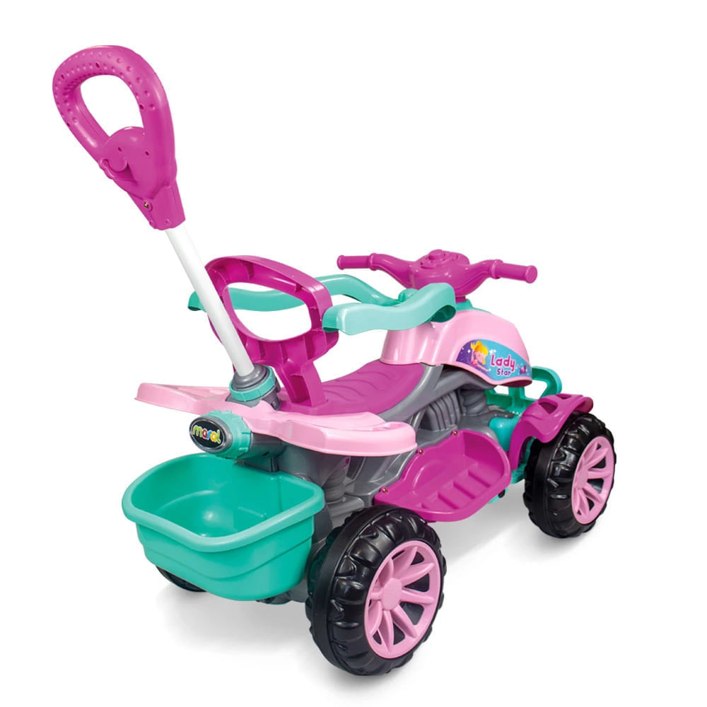 Miniatura Quadriciclo Infantil Maral Lady Star com Pedal