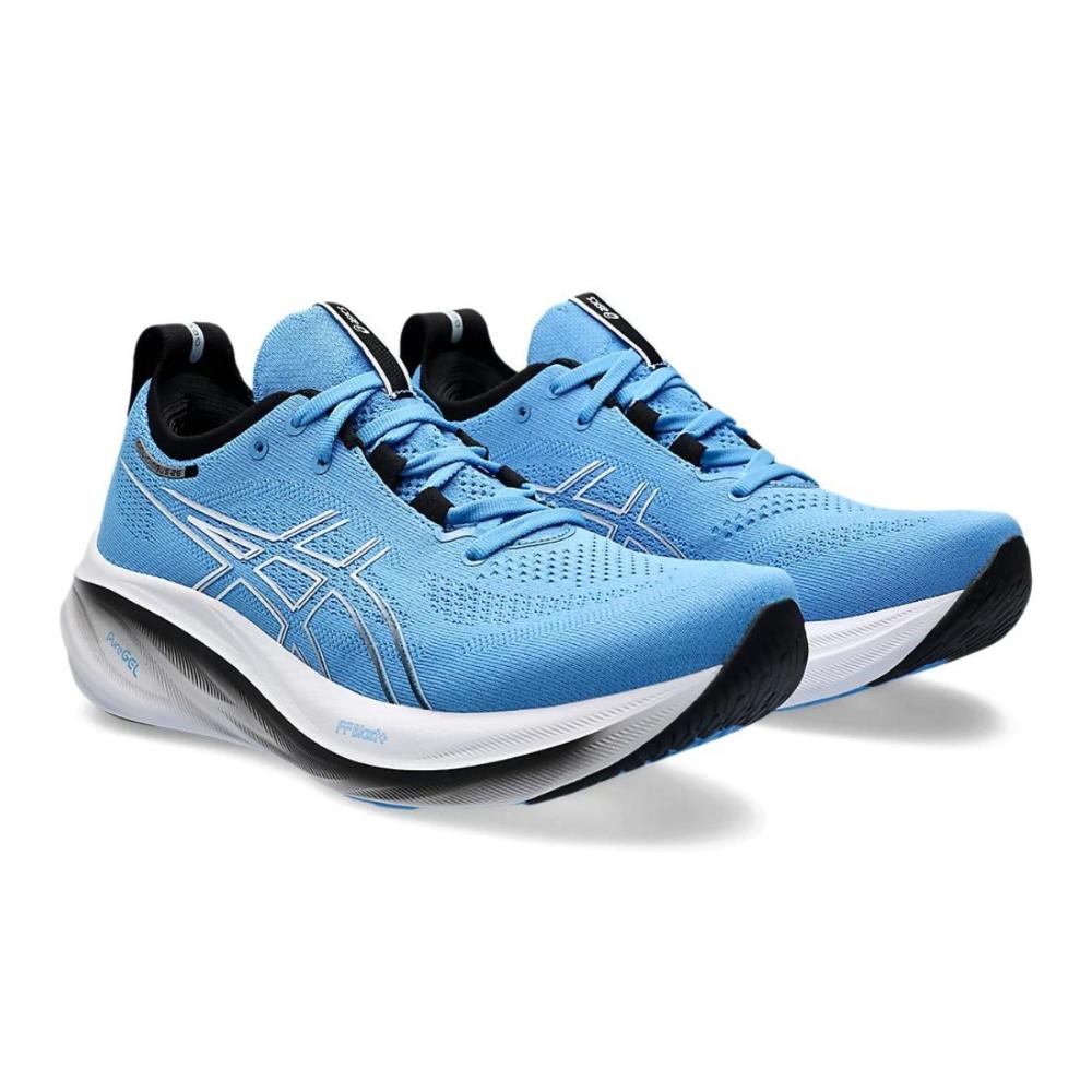 Miniatura Tênis Asics Gel-Nimbus 26 Masculino AZUL/BRANCO - 39