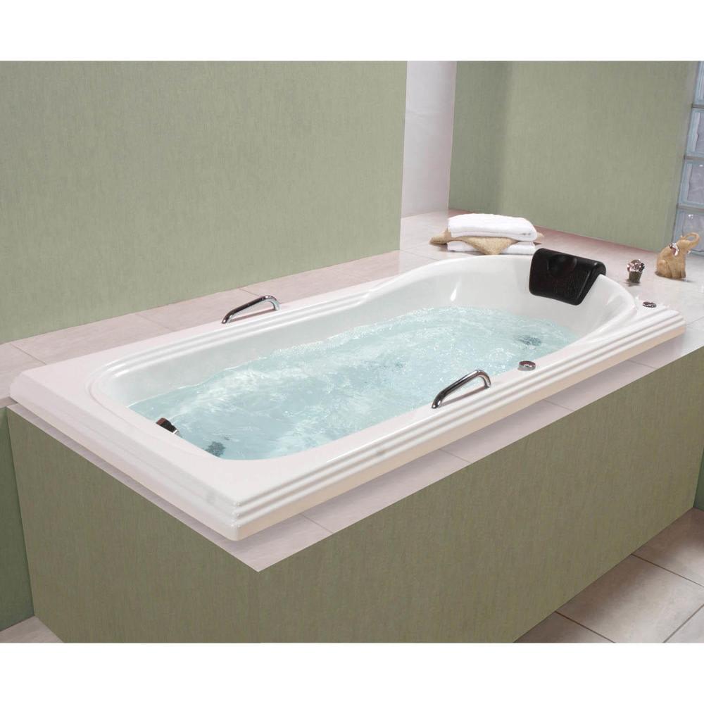 Miniatura Banheira Hidromassagem Astra Confortare Luxo 180cmx90cmx55cm - 03 Jatos Gel Coat P1 Com Aquecedor 220V