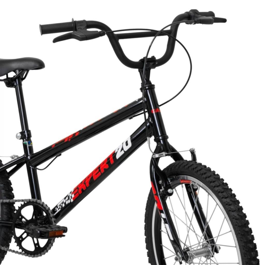 Miniatura Bicicleta Infantil Caloi Expert Aro 20 A25 Preto