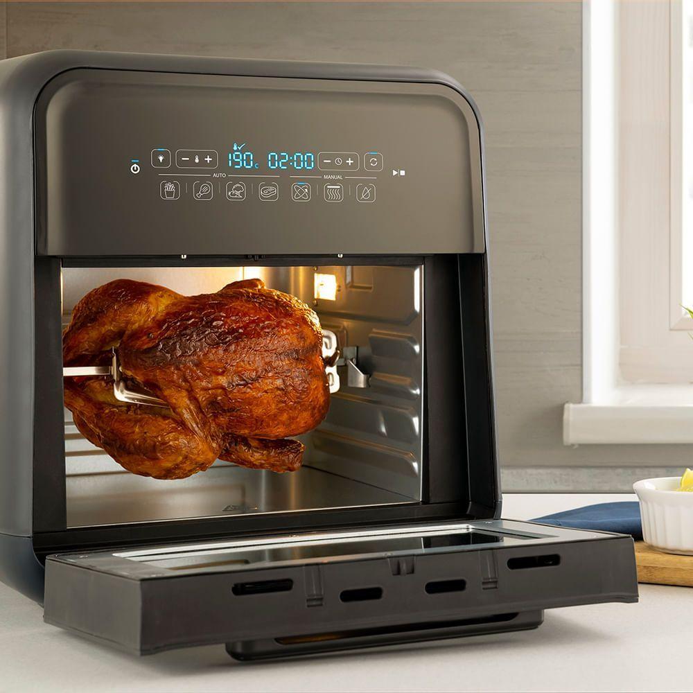 Miniatura Fritadeira Oster Super Fryer 10L 3 Em 1 220V