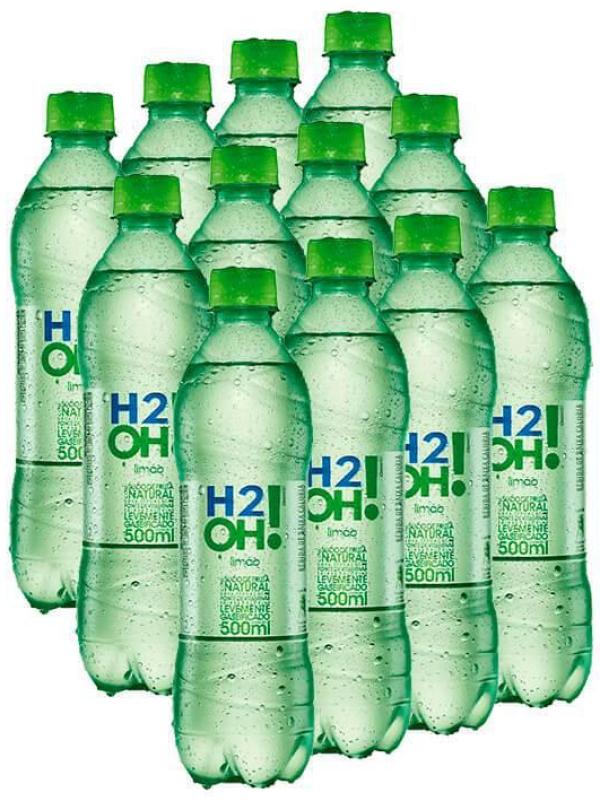 Miniatura Refrigerante H2O Limão 500Ml Pack (24 Unidades)