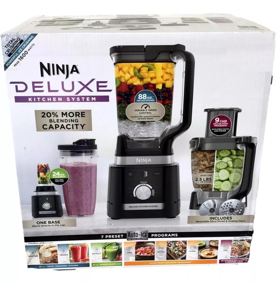 Miniatura Liquidificador Ninja Deluxe Kitchen System 7 Programas 1600W