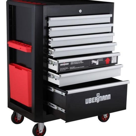 Miniatura Armario Organizador Ferramentas Com 7 Gavetas - 90X66X46Cm