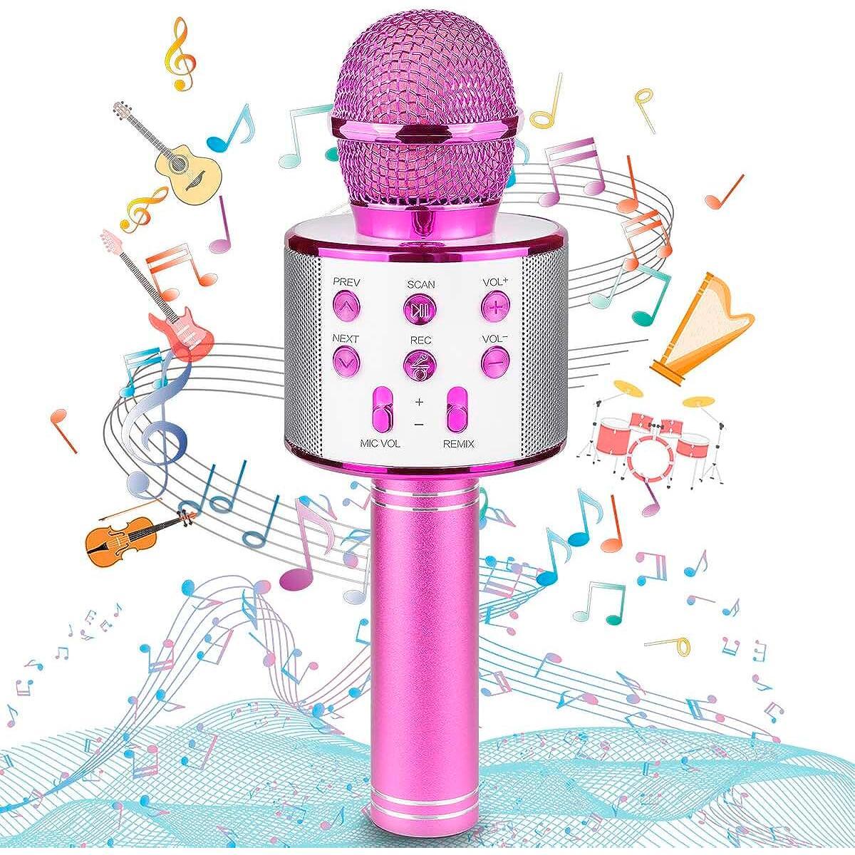 Microfone Sem Fio Bluetooth Karaoke - Ws858