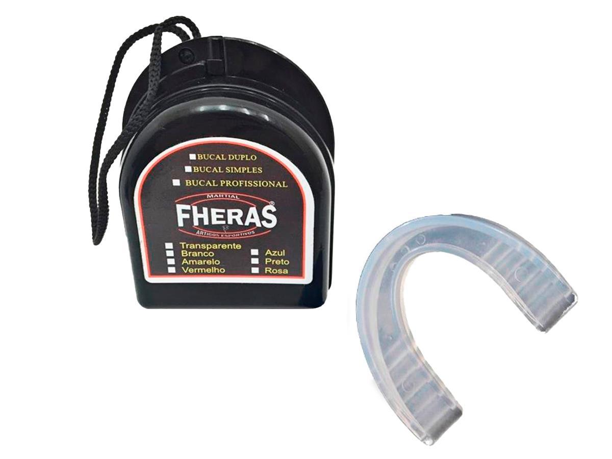 Miniatura Kit Muay Thai Bandagem Bolsa Bucal Caneleira Luva Onça 12Oz