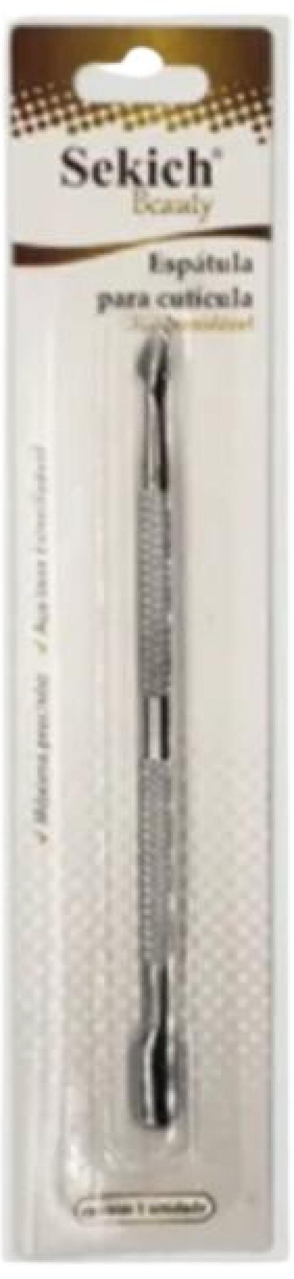 Miniatura Espátula Inox Cutícula Unha Raspador Para Os Pés Aço Inox