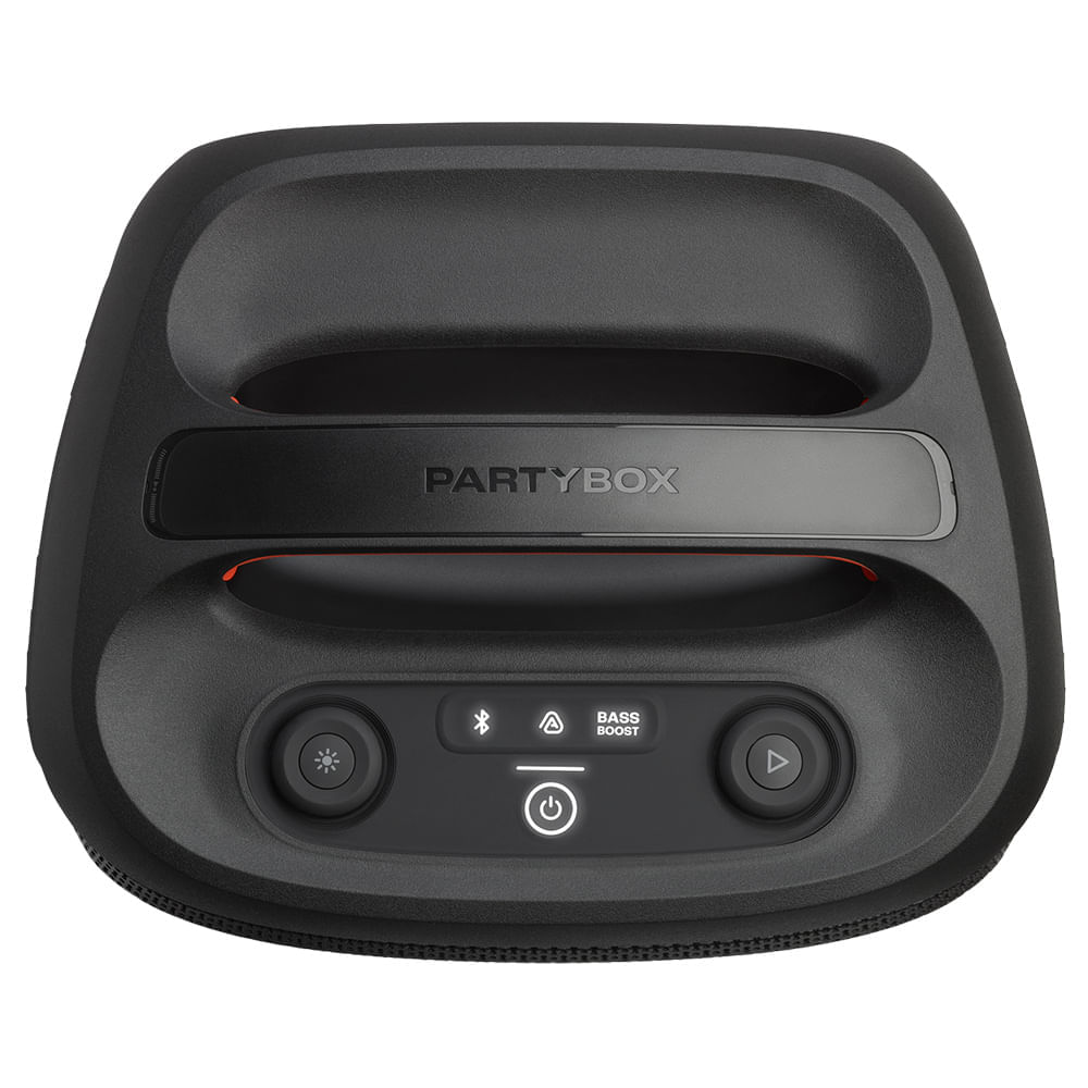 Miniatura Caixa de Som Bluetooth JBL Party Box Encore Essential 2 Pro Sound com AI Sound Boost - Preta - JBLPBENCESS2BR Bivolt