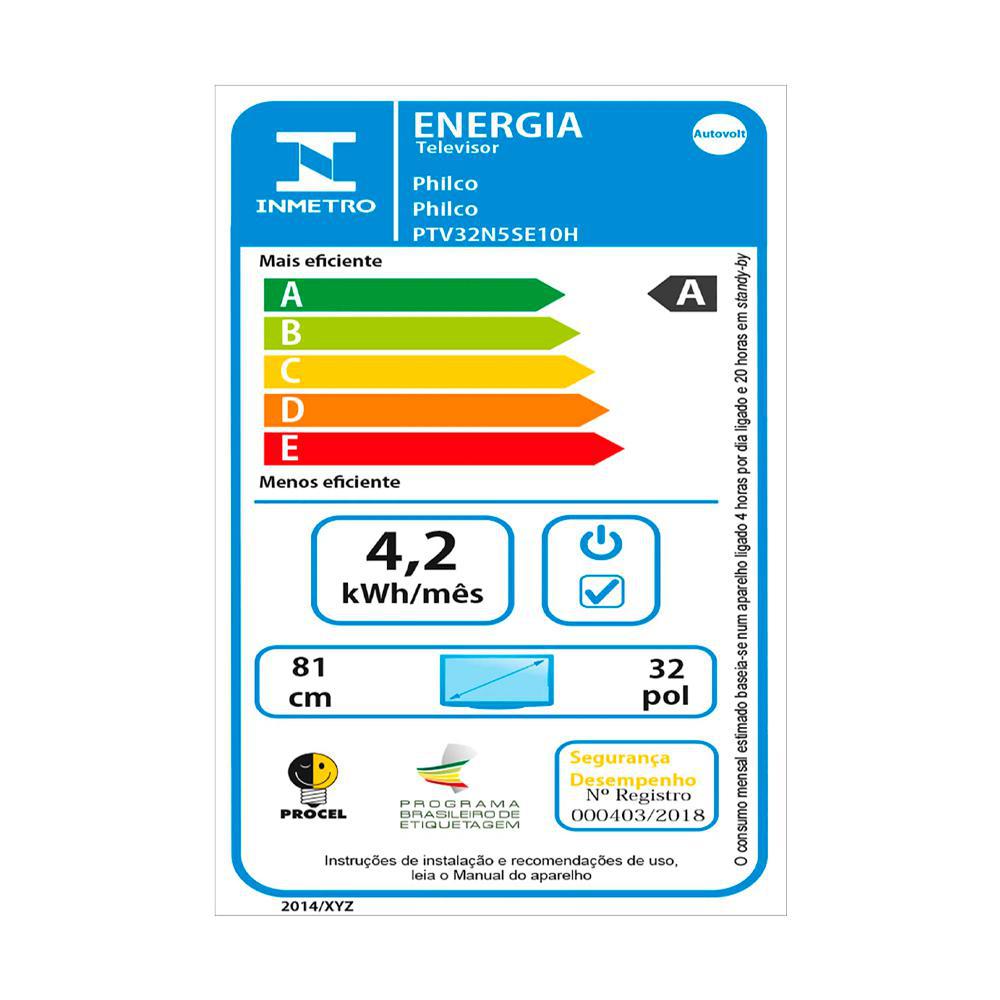 Miniatura Smart Tv Philco 32'' Fast Smart Ptv32N5Se10H D-Led Bivolt