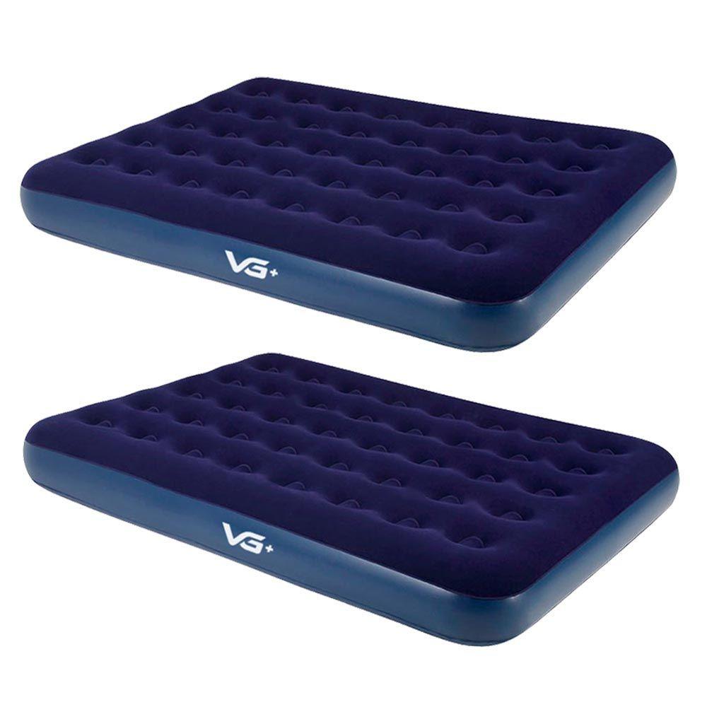 Miniatura Kit 2 Colchões Infláveis Casal Flocked Comfort Vg Plus