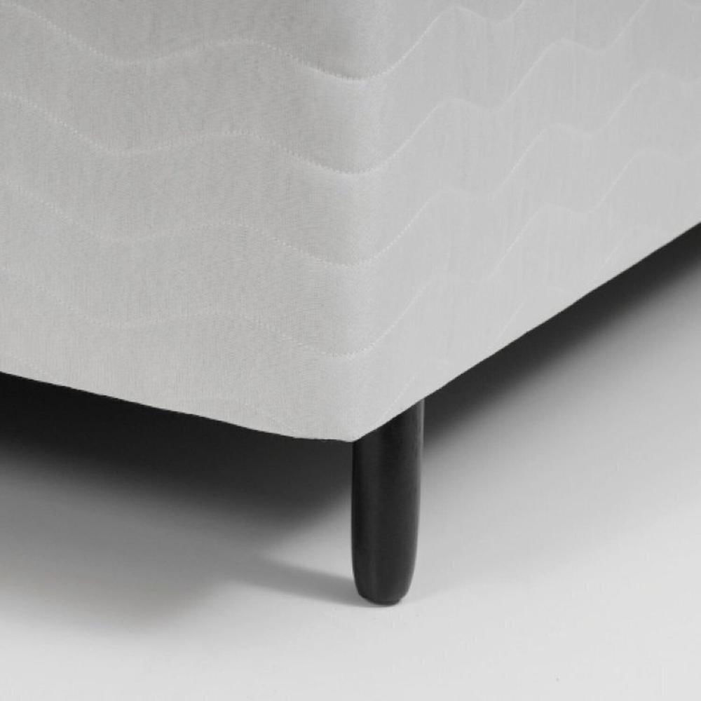 Cama Box Casal YesCasa Firm 138x188x31cm Yescasa Bege/Branco