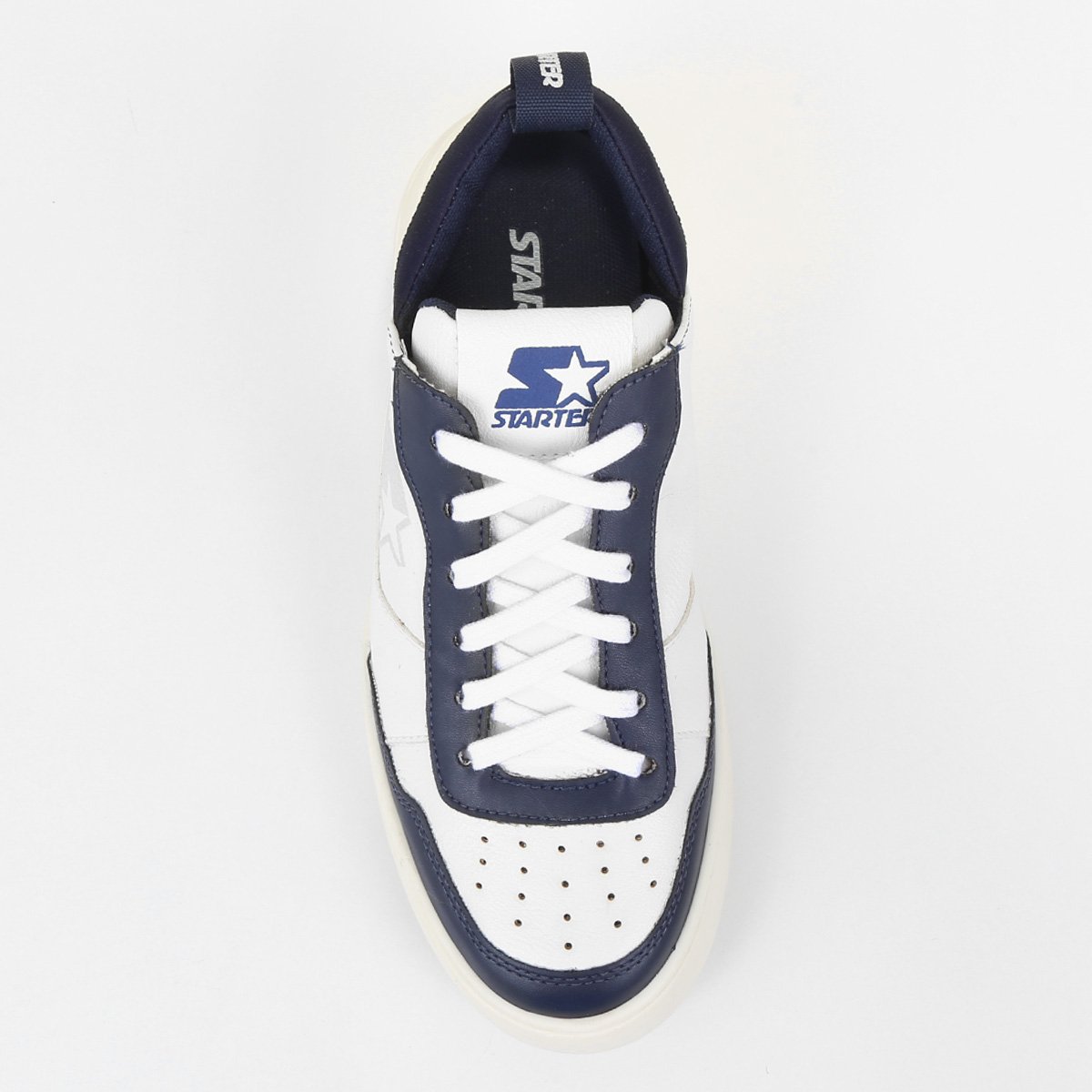 Miniatura Tênis Starter Cano Baixo Feminino Marinho+Branco - 34