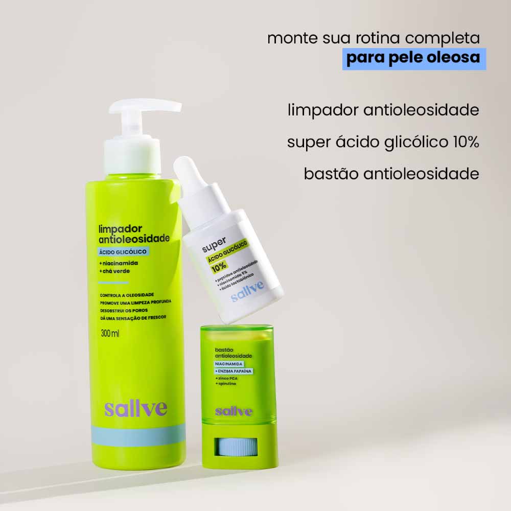 Miniatura Limpador Antioleosidade Sallve Refil 240ml
