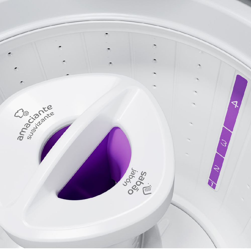 Máquina de Lavar Consul 9 kg Branca com Dosagem Econômica e Ciclo Edredom - CWB09BB 110V