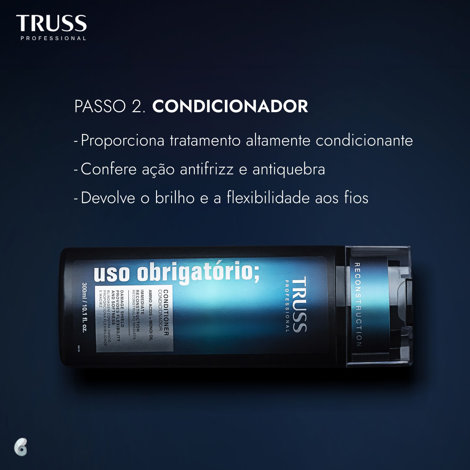 Miniatura Kit TRUSS Uso Obrigatório Reconstruction  Duo (2 Produtos)