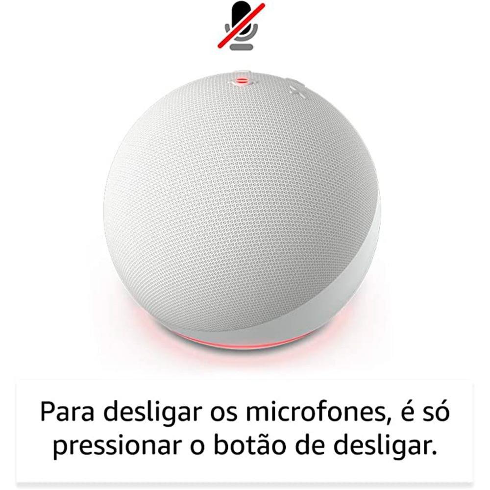 Echo Dot 5ª geração Amazon, com Alexa, Smart Speaker, Branco - B09B8XVSDP