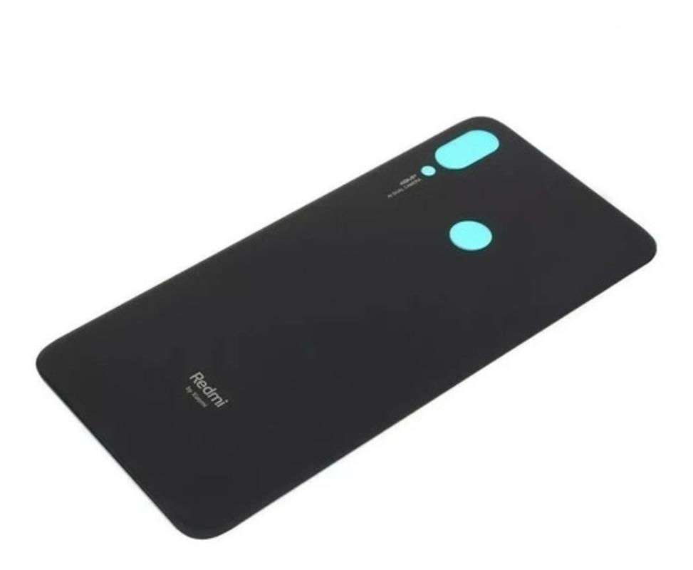 Miniatura Tampa Traseira De Vidro Xiaomi Redmi Note 7 Preto
