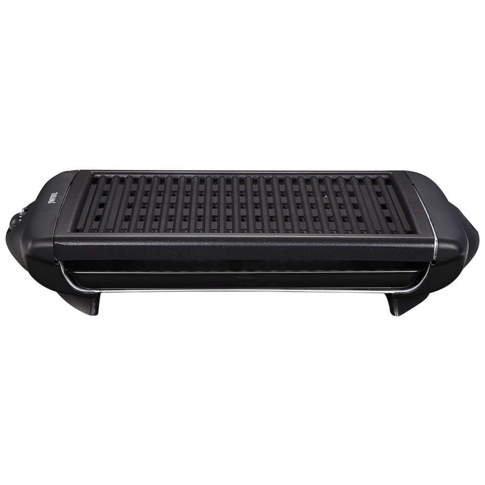 Miniatura Churrasqueira Elétrica Indoor Tayama TG868XL Antiaderente Sem Fumaça, Extra Grande, Preta