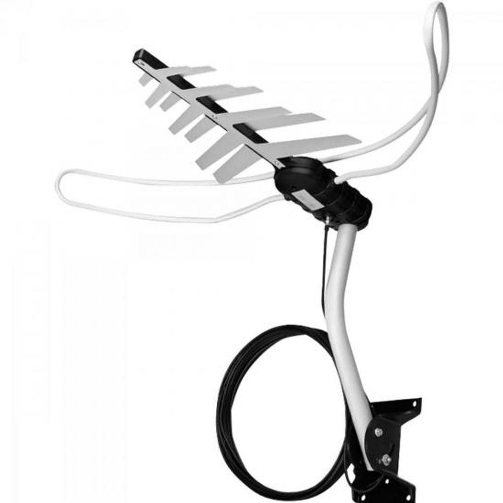 Miniatura Antena Externa Tv 4 Em 1 Vhf-uhf-fm-hdtv Dtv-3000 Aquário