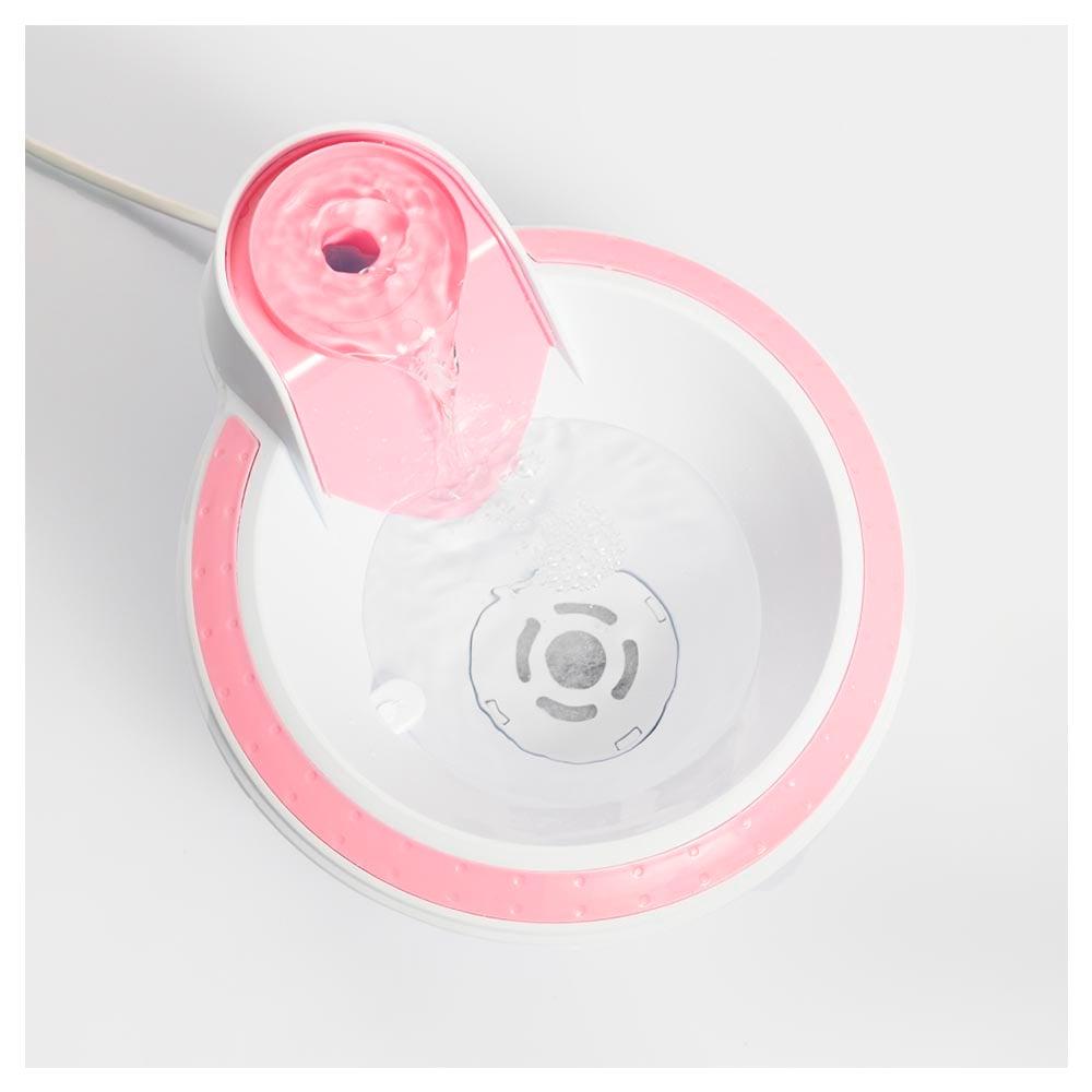 Miniatura Fonte Bebedouro Meau Clássica Rosa - Bivolt