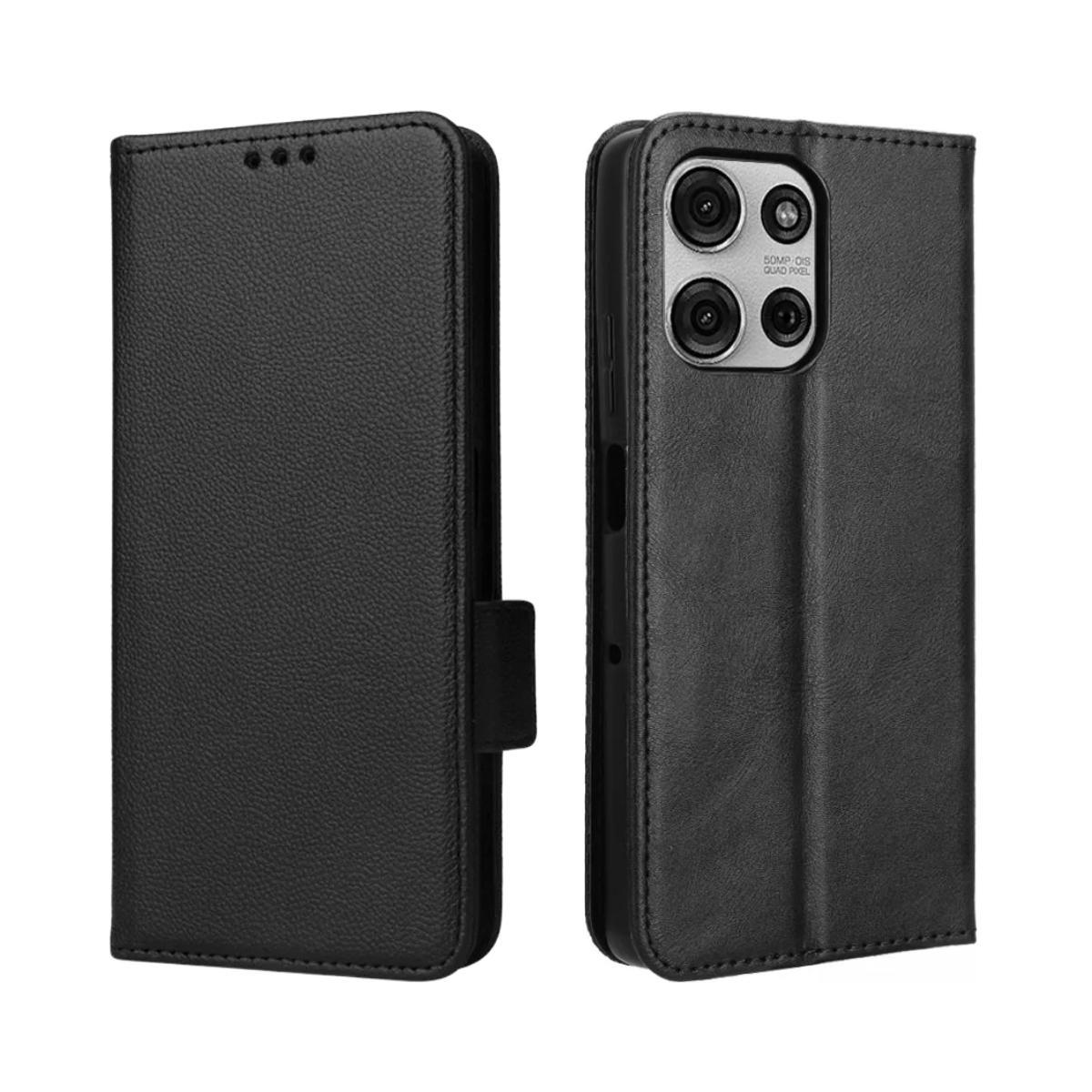 Miniatura Capa Capinha Carteira Estojo Compatível Motorola Moto G15