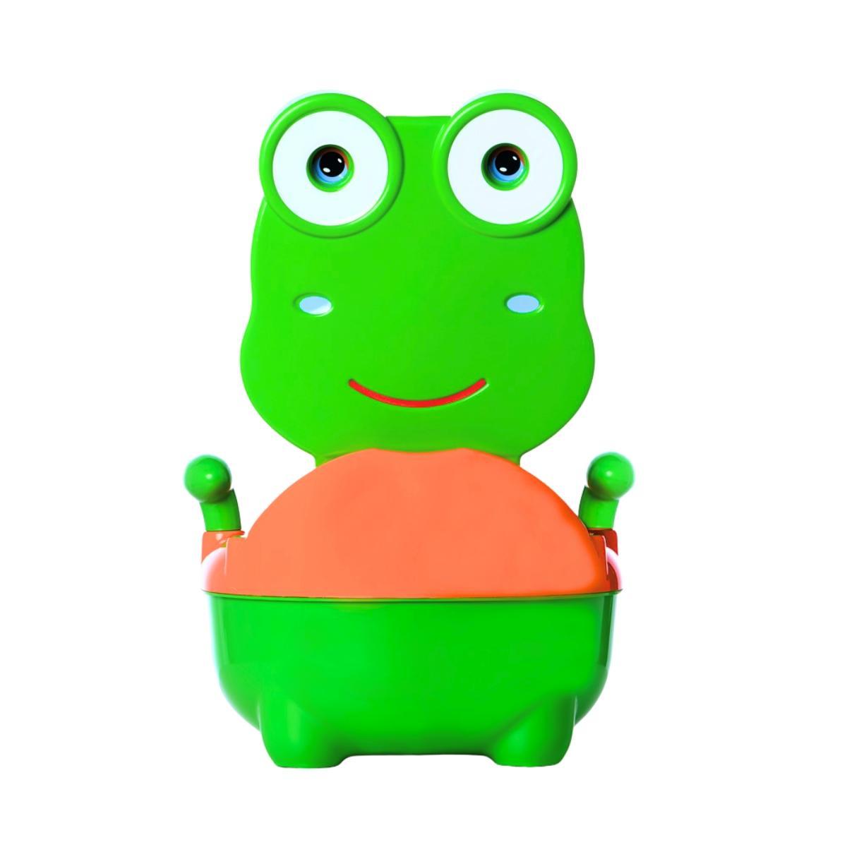 Miniatura Troninho Penico Infantil Musical Sapinho Verde - Replay Kids