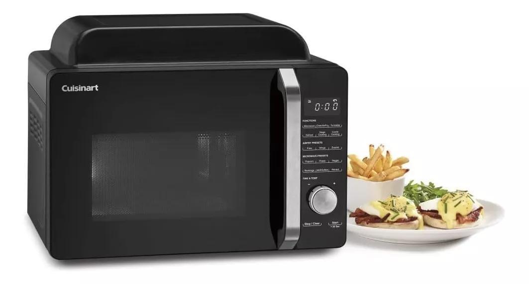 Miniatura Cuisinart Forno Microondas Com Airfry 3 Em 1 - 1500W Preto