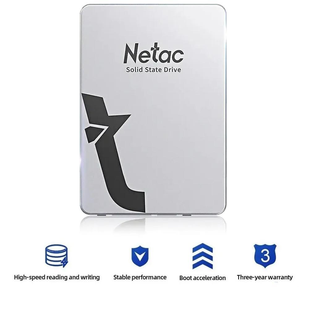 Miniatura Ssd Netac 512Gb 2.5 Sataiii 560Mbps Leitura 520Mbps Gravação