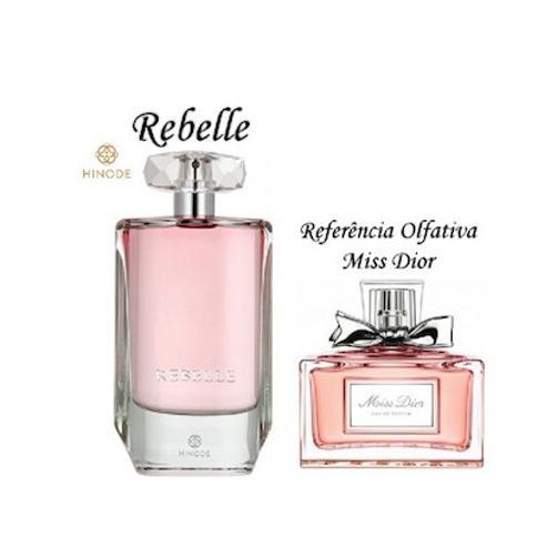 Miniatura Perfume Rebelle 75Ml Hinode Super Original Hinode - Perfume - Feminino - Sofisticada - Fragrância - 75ml