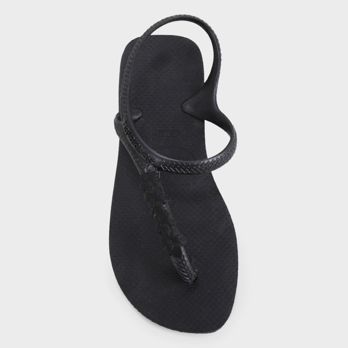 Miniatura Sandália Havaianas Feminina Flash Urban Plus Preto - 33/34