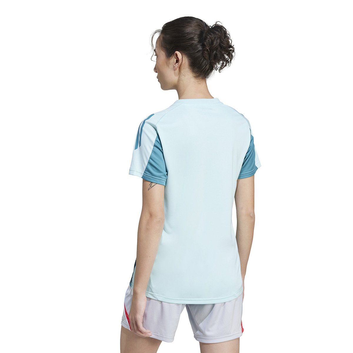 Miniatura Camisa Cruzeiro 25/26 Treino Adidas Feminina Azul Turquesa - EP