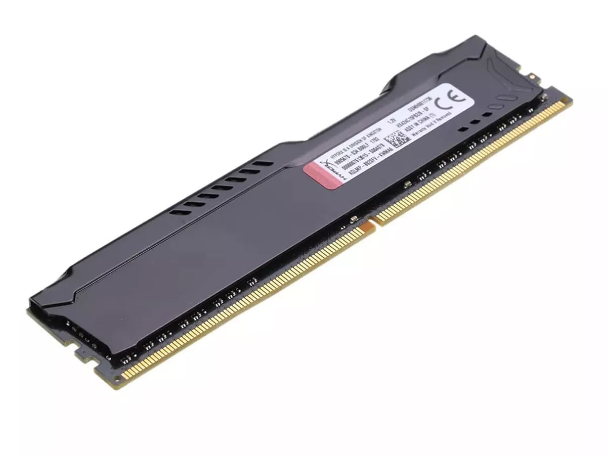 Miniatura Memória Hyperx Fury Ddr4 8Gb 2400Mhz Preta
